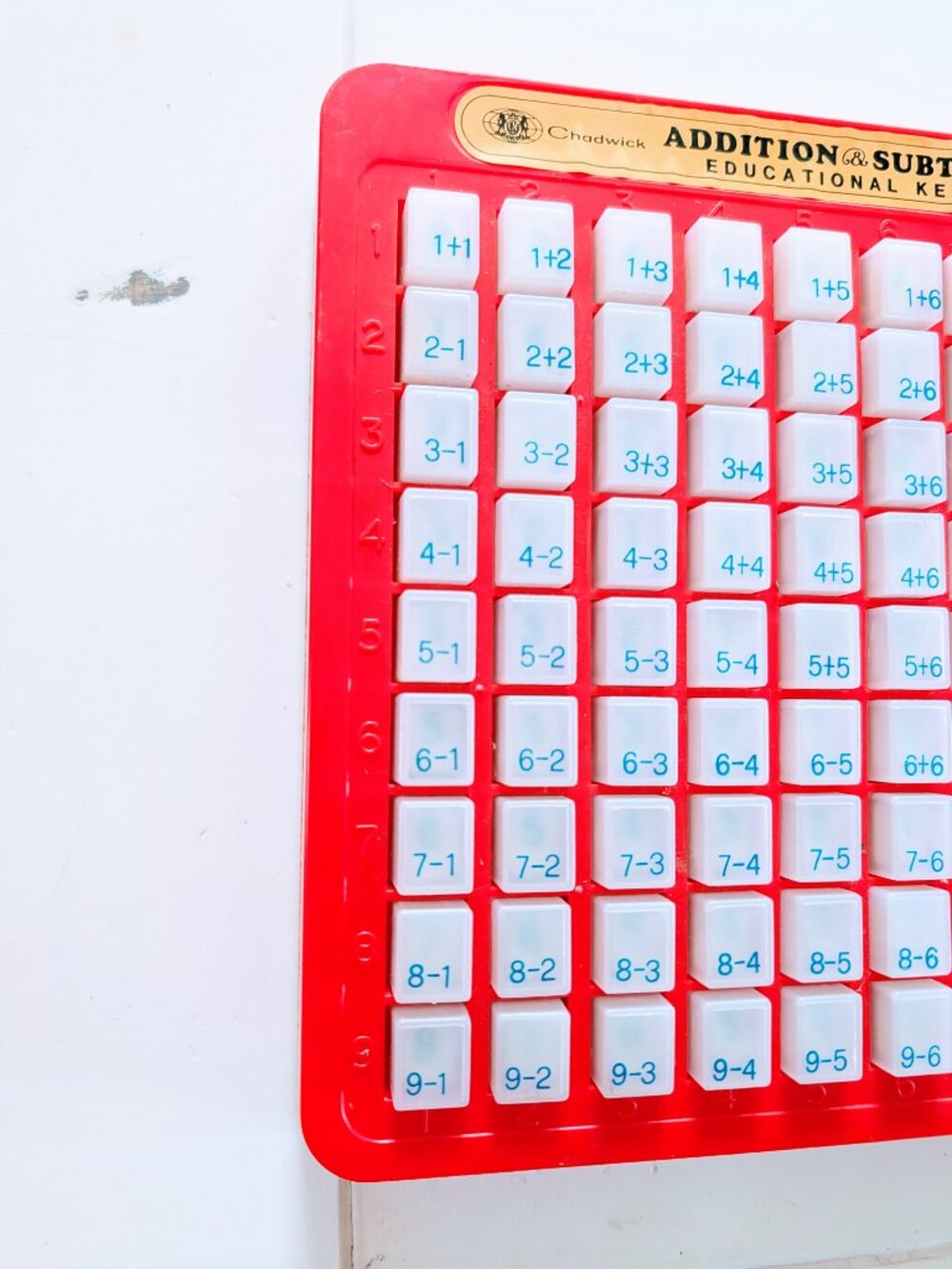VTG Chadwick Addition & Subtraction Learning Keyboard Educational Math Skills - Picture 3 of 7